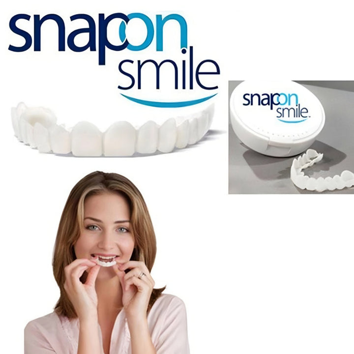 2Pcs/Set Comfort Fit White Teeth Cover Top Veneer Kit